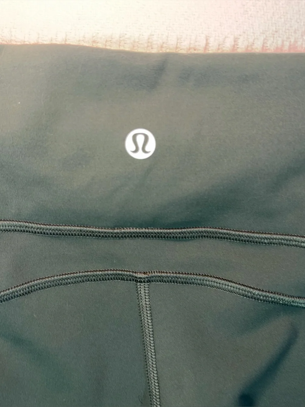 Lululemon Invigorate High-Rise Crop 23” Size 10 Smoked Spruce Workout Gym